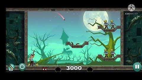 stupid zombies chapter 2 stage 1 level 24 very easy solve!! trips &tricks video