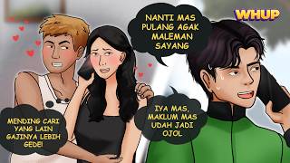 DULUNYA MANAJER, KINI JADI OJOL! Istrinya Malah Selingkuh Dengan Pelanggan Kaya - Drama Animasi