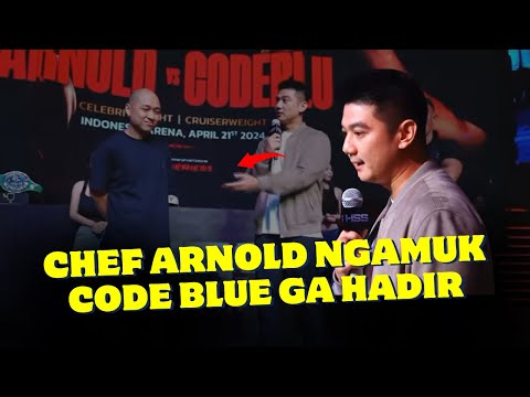 NGAMUK 🔥 Chef Armold Ngamuk Code Blue Tidak Hadi Sesi Face Off! Sebut Lawan Tidak Professional!