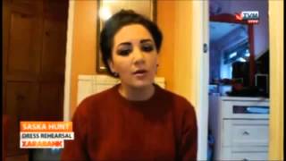 Saska Hunt - Dress Rehearsal Eurovision 2013 Malta