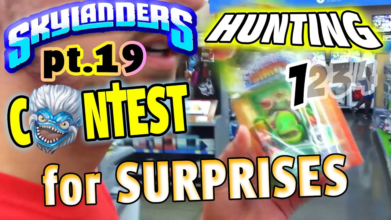 Skylanders Surprise Hunting Part 1 of 4 (+ Contest) Giants Hunt pt.19