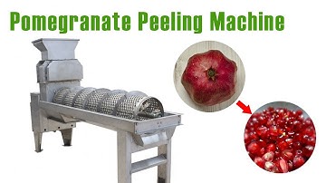 Automatic pomegranate broken/ shell separator pomegranate sheller /pomegranate peeling machine