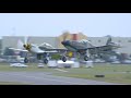 4 P51 Mustangs and other Warbirds Take off at Sun N Fun 2021