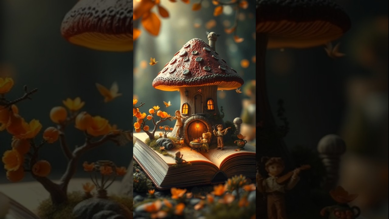 Tiny Fairytale World Comes to Life on a Book! 