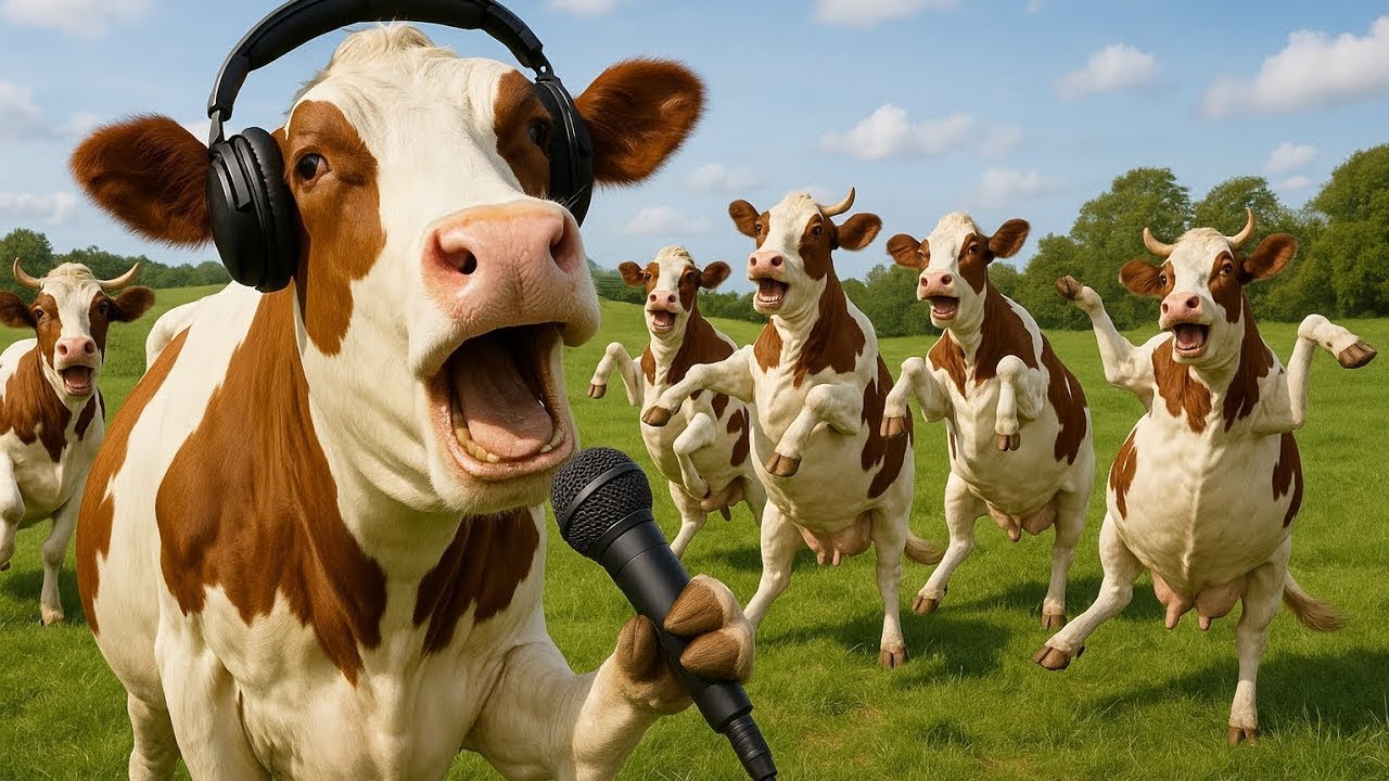 FUNNY COW DANCE Con bò - Con trâu - Nhạc con bò - Con bò ăn 2024 | Cow Dance Mix | Dancing Cow