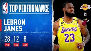 King james (28 pts, 12 reb, 8 ast) turned in on the second half of
game 4 to lift los angeles lakers a 3-1 series lead #nbafinals! check
out...