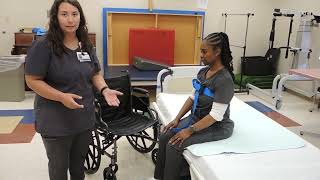 Max Assist Squat Pivot Transfer