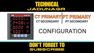 HOW TO ABB M1M 30B CONFIGURATION,PASSWORD |Technical JaduNagor