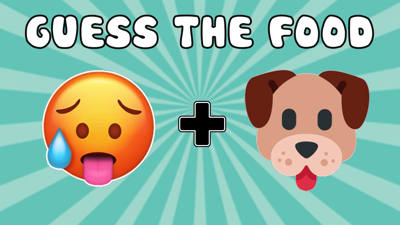 Guess The Food By Emoji Food and Drink by Emoji Quiz YouTube