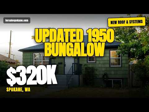 1121 E Carlisle Ave, Spokane, WA home video tour