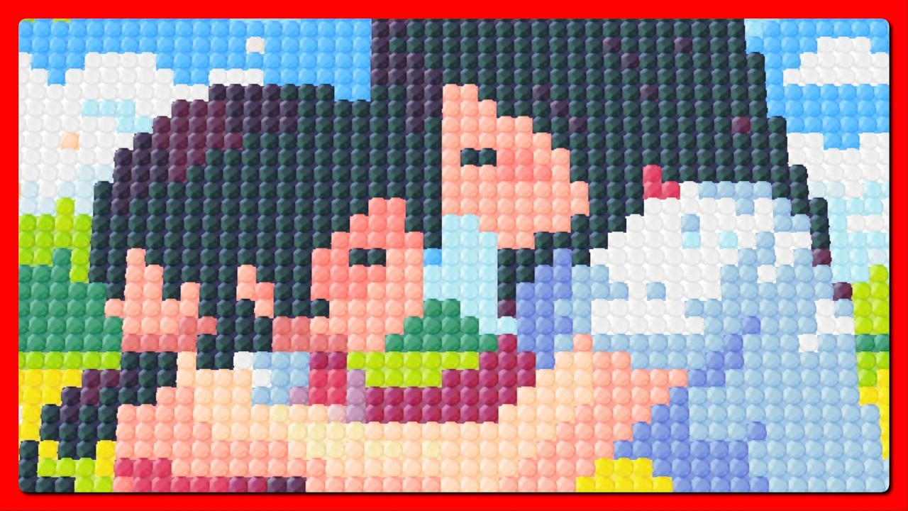 Diamond Painting Art By Number Mom and Daughter Love Hug 