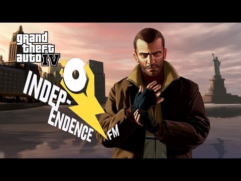 Grand Theft Auto 4 - Independence.FM (with custom music)