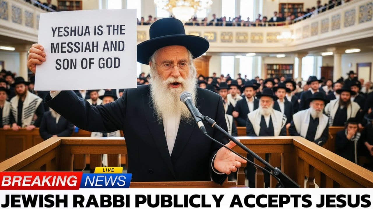 Thousands of Jews Watch LIVE as Senior Jewish Rabbi Declares Yeshua the Messiah and Son of God