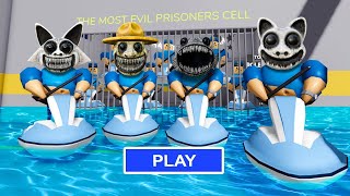 ZOONOMALY WATER APOCALYPSE MODE! BARRY'S PRISON RUN! New Scary Obby (#Roblox)