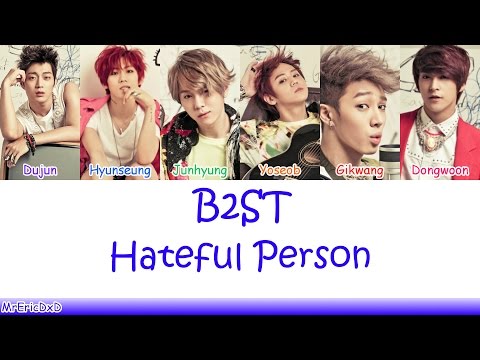 비스트(Beast) (+) beast- hateful person