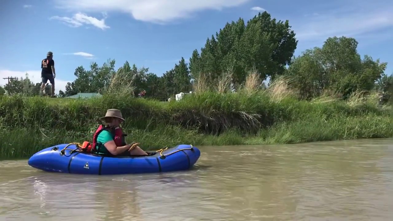The Milk River Run A 3 day packrafting trip down Alberta's Milk River