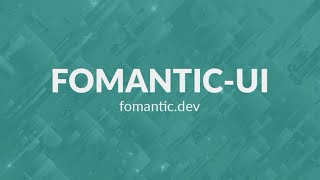 Fomantic UI Vue! screenshot 5