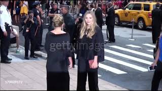 Mary-Kate and Elizabeth Olsen at the CFDA Awards (2013)