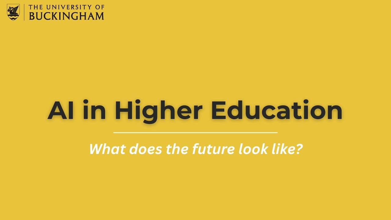 AI in Higher Education - YouTube