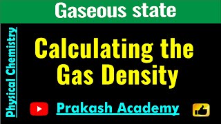 Calculating the gas density