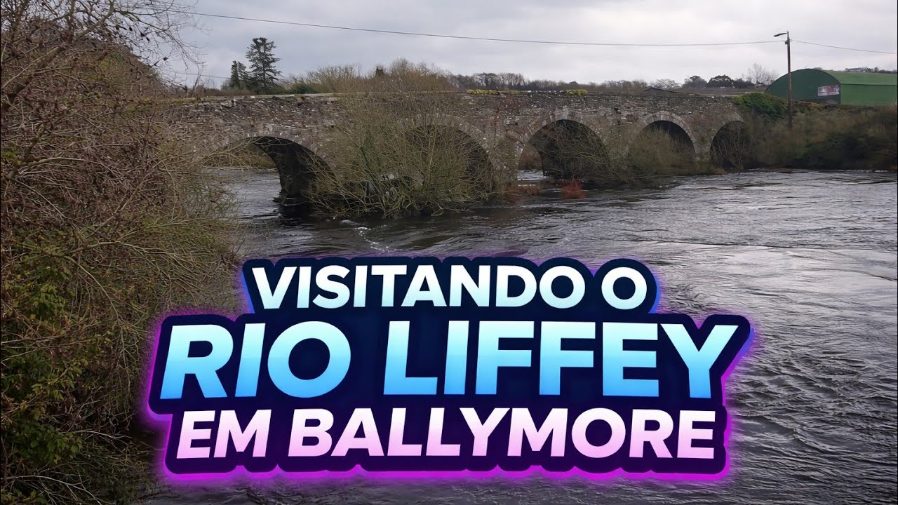 Fazendo uma visita gelada(🥶🥶🥶🥶) ao Rio Liffey em Ballymore. #Irlanda#Brasil#VascodaGama#Rio#Trilha.