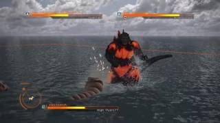 Godzilla Ps4 - Burning Godzilla Vs Mothra Larva Vs Mothra Larva