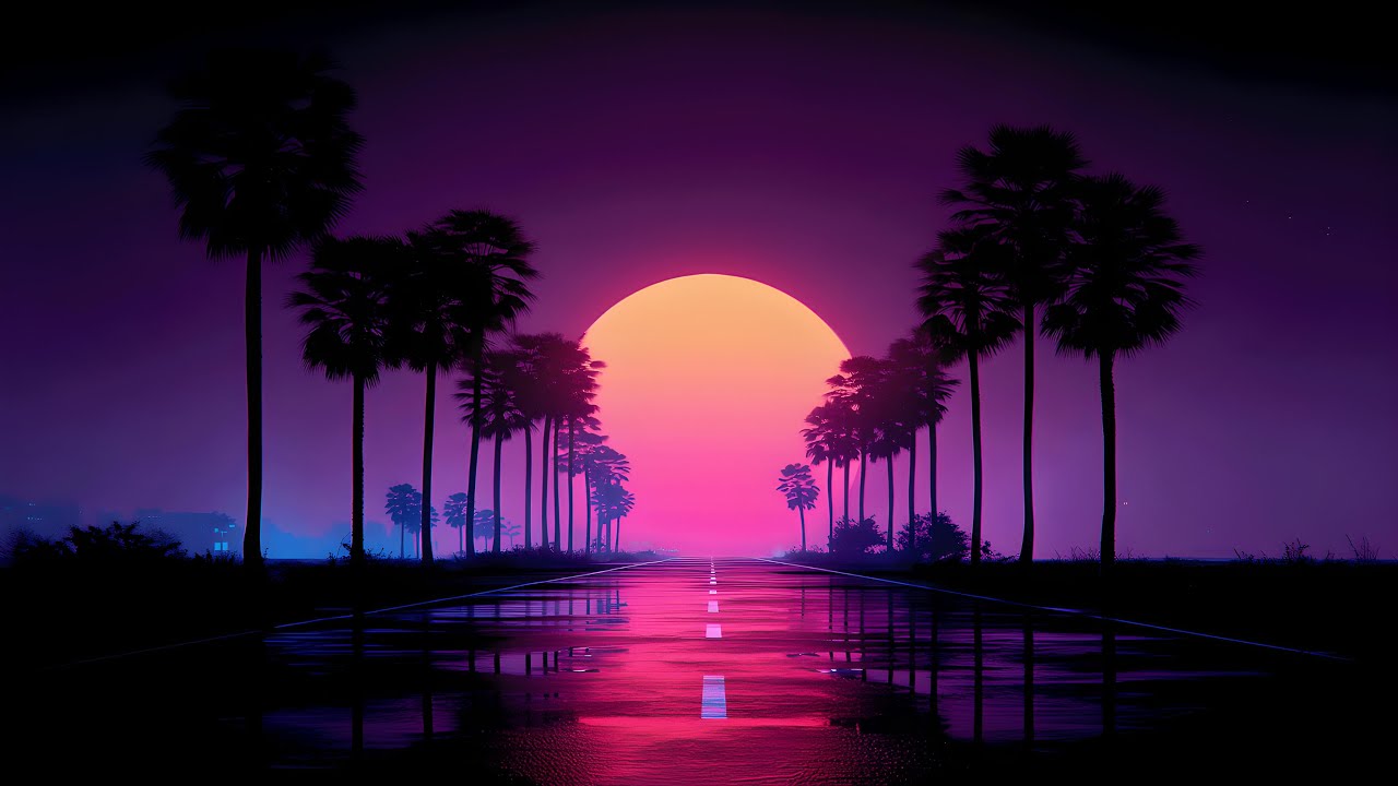 ＢＡＣＫ　ＴＯ　１９８４ [ Synthwave - Retrowave - Dreamwave Mix ] | Tropical Sunset Dreams