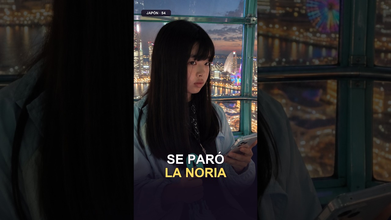 Se paró la noria arriba… y Yuzu estaba tranquilísima 😱🎡