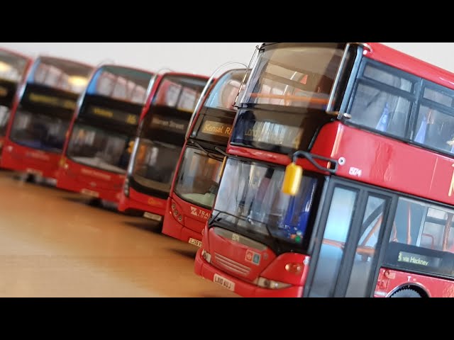 Selection of Modern London Double-Decker Buses (4K) - YouTube