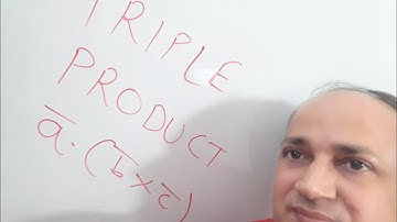 scalar triple product  vector algebra class 12 maths iit jee by Hd  sir faculty of kota