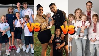 The Trench Family VS Vania Mania Kids Family VS Diana and Roma Family (Real Names And Ages) 2025