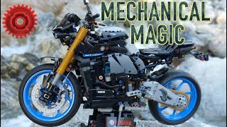 LEGO Technic Yamaha MT-10SP Motorcycle Reviewed! New Gears!