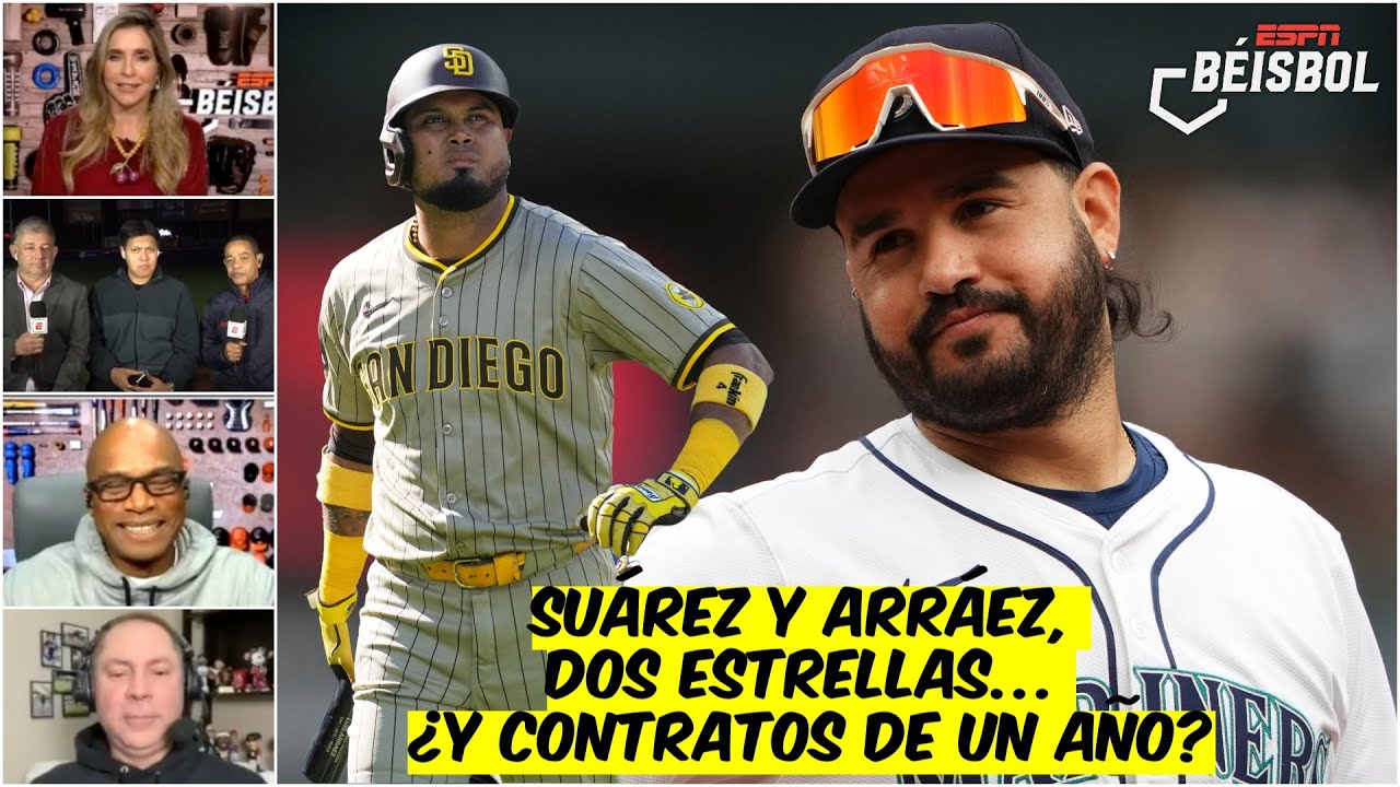 NO SE ENTIENDE. EUGENIO SUÁREZ y LUIS ARRÁEZ firmaron por UN AÑO con REDS y GIGANTES | ESPN Beisbol