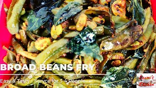 Broad Beans Fry | #broadbeansfry | #laxmikitchen | #viral