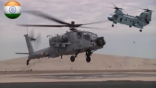 India Receives All Ordered Ah-64E Apache And Ch-47F Chinook Helicopters