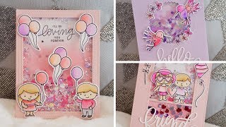 Creating 3 Shaker Cards by Pretty Pink Posh