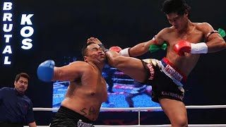 The Most Brutal 2024 Kickboxing \& Muay Thai Knockouts