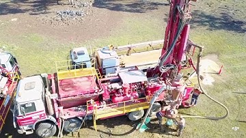 RC Drilling recorded by Drone in WA