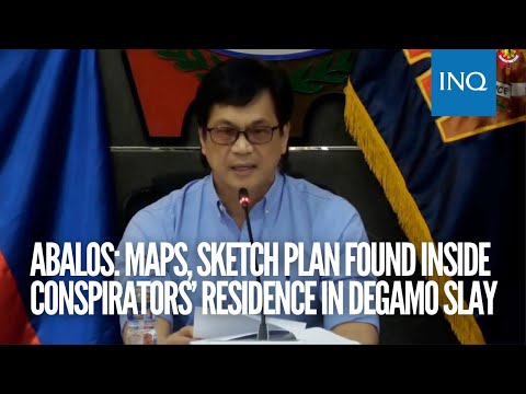 Maps, sketch plan found during search inside conspirators’ residence in Degamo slay — Abalos