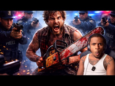 Chainsaw Standoff With Cops