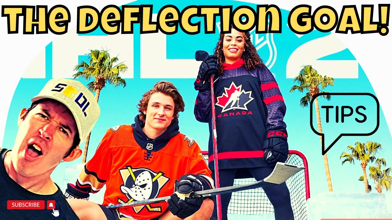 How To Score In NHL 23 (The Deflection) !