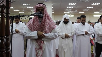 سورة النصر من صلاة العشاء بصوت عبدالله العطاوي من ليالي رمضان لعام 1438