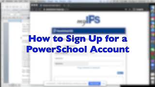Create an Account on PowerSchool for Parents