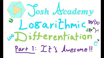 Logarithmic Differentiation IS AWESOME, and HERE
