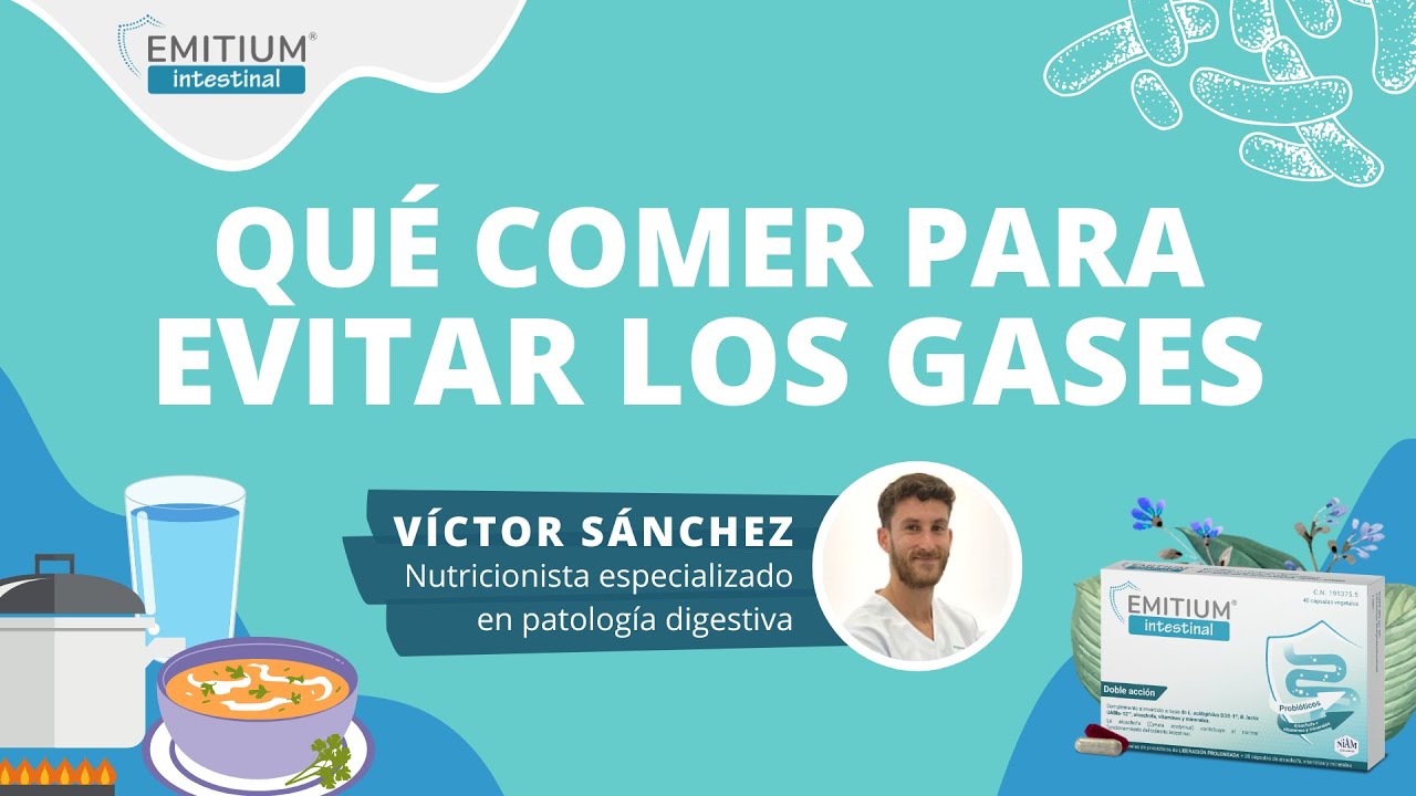 Qué COMER para EVITAR los GASES 🍽️🤰 Con el nutricionista Víctor Sánchez 👨‍⚕️ YouTube