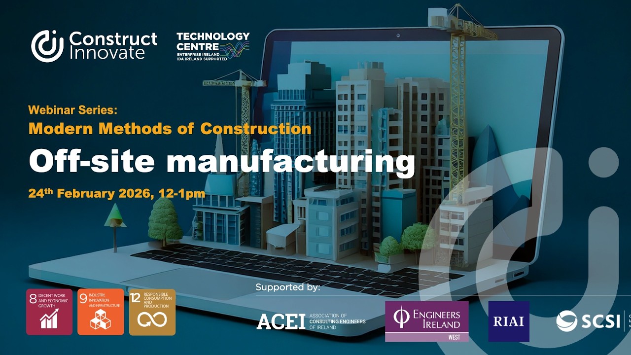 Construct Innovate MMC webinar: OFF-SITE MANUFACTURING