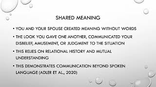 Interpersonal communications event analysis 2