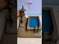 Model Girl &amp; Swimming pool Making With Clay #shorts
