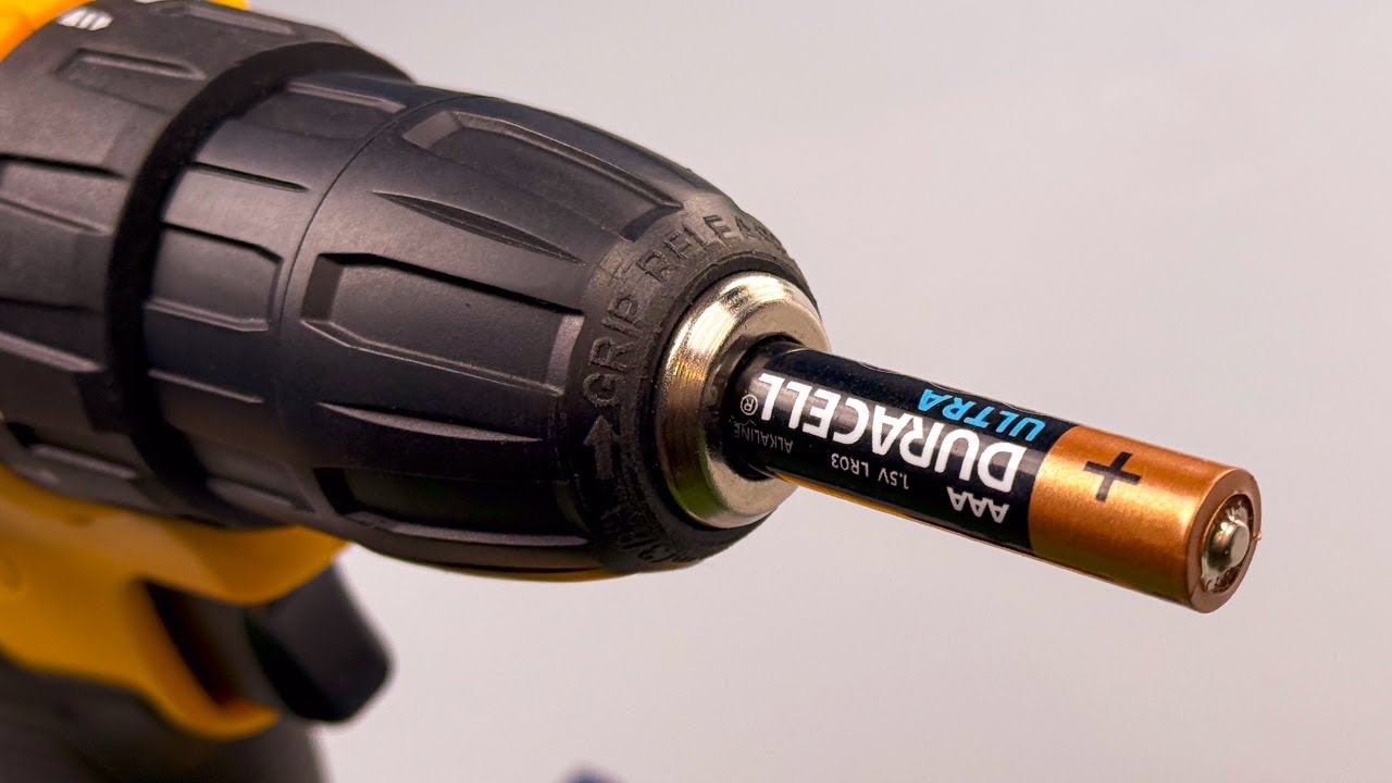 Just insert an old battery into the Drill and you will be amazed at the results Use this method