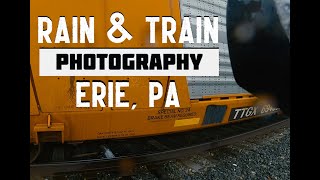 Rain Train Street Photography